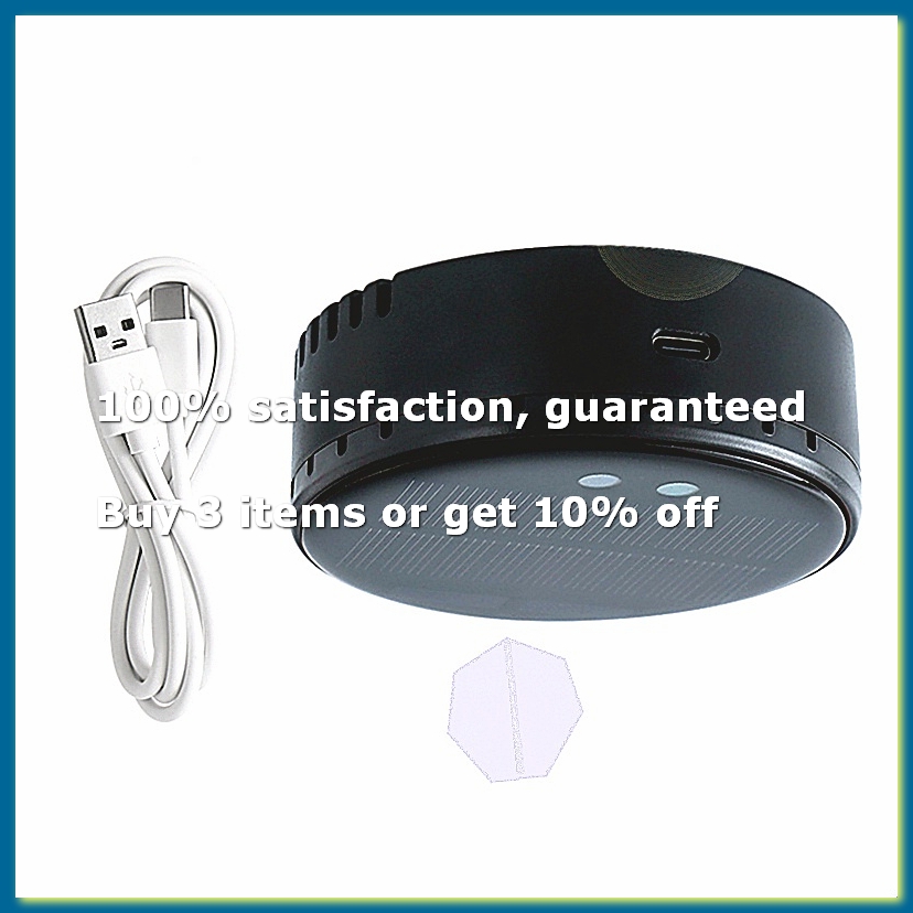 B & J Florist Supply Linwood - Luftreiniger, solarbetrieben, USB, doppelt betrieben, entfernt