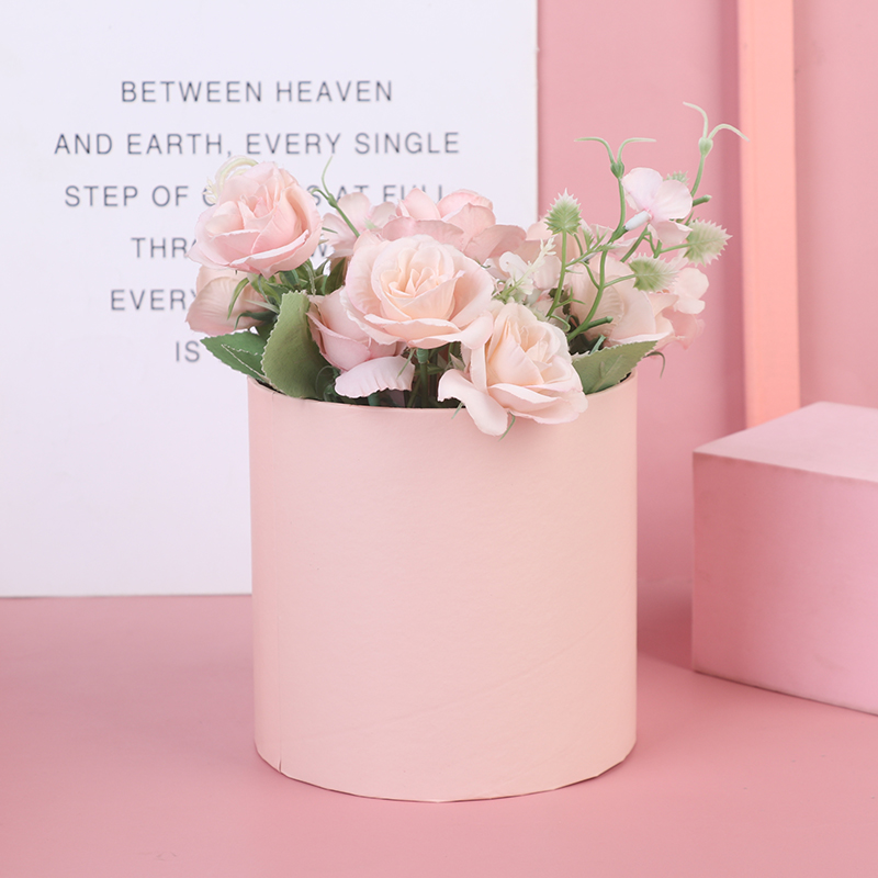 Florist Supply Buckets - 1PC Runde Blume Papier Geschenk Box