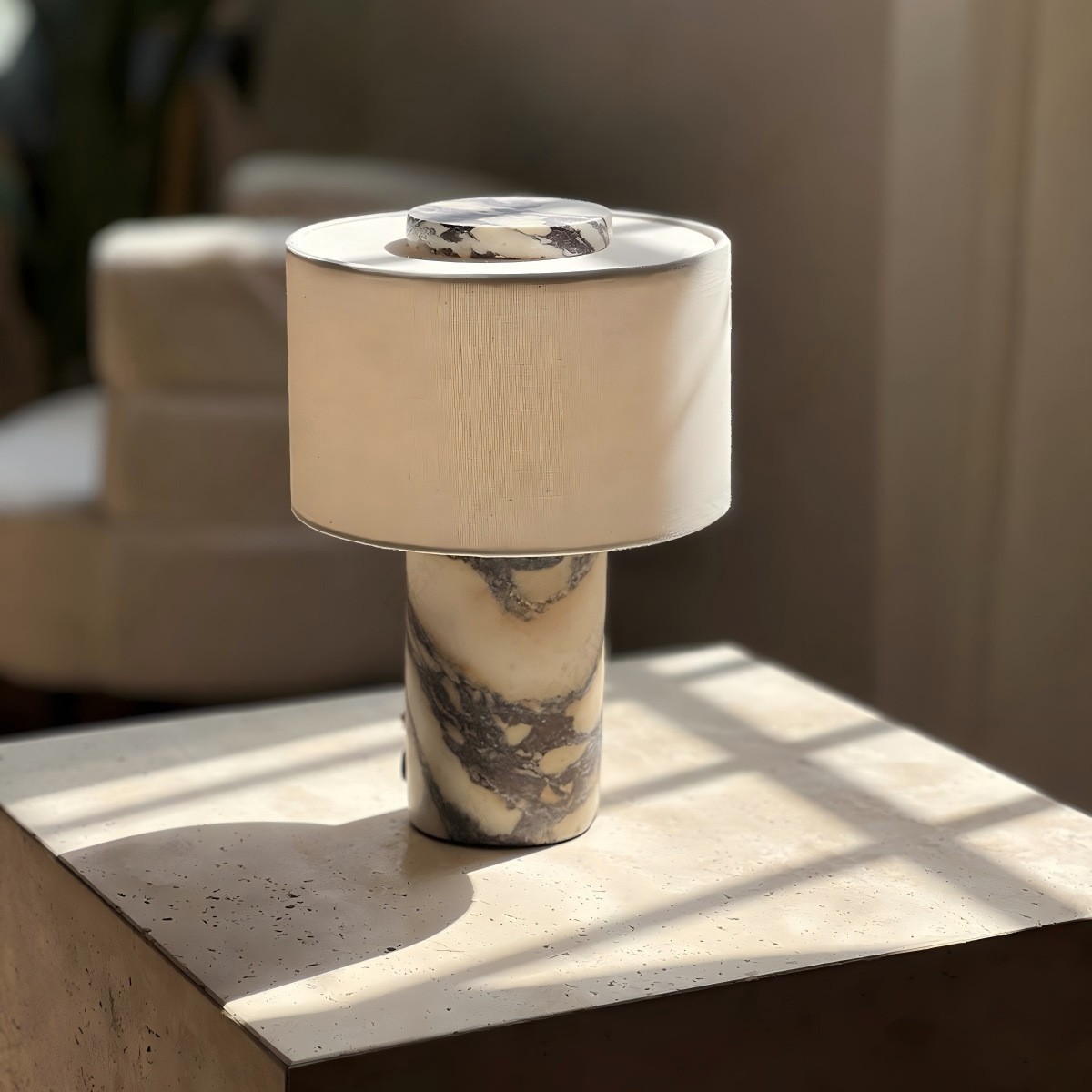 Marmor-Nachttischlampe mit Tou – B & J Florist Supply Linwood Bewertung und Preis