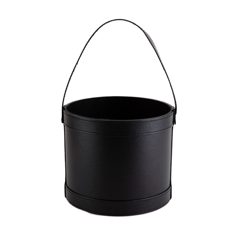 Tragbare Runde Leder-Geschenkb – Florist Supply Buckets Bewertung und Preis