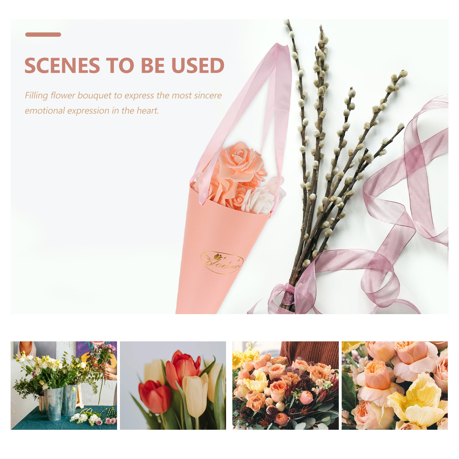 6 Stück Blumenstrauß-Taschen,  – Florist Supply Buckets Bewertung und Preis