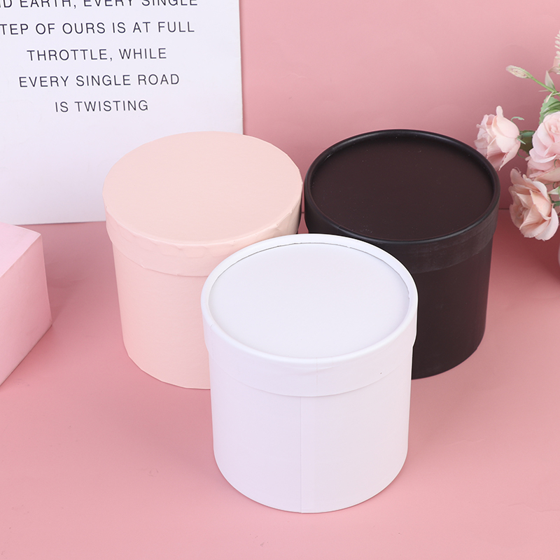 1PC Runde Blume Papier Geschen – Florist Supply Buckets Bewertung und Preis
