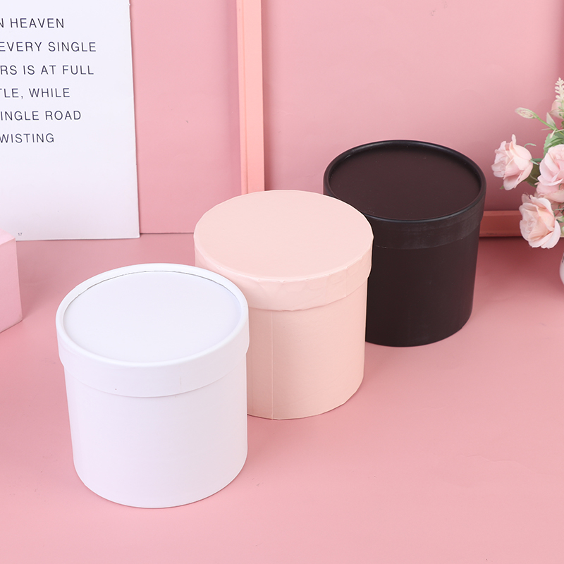1PC Runde Blume Papier Geschen – Florist Supply Buckets Bewertung und Preis
